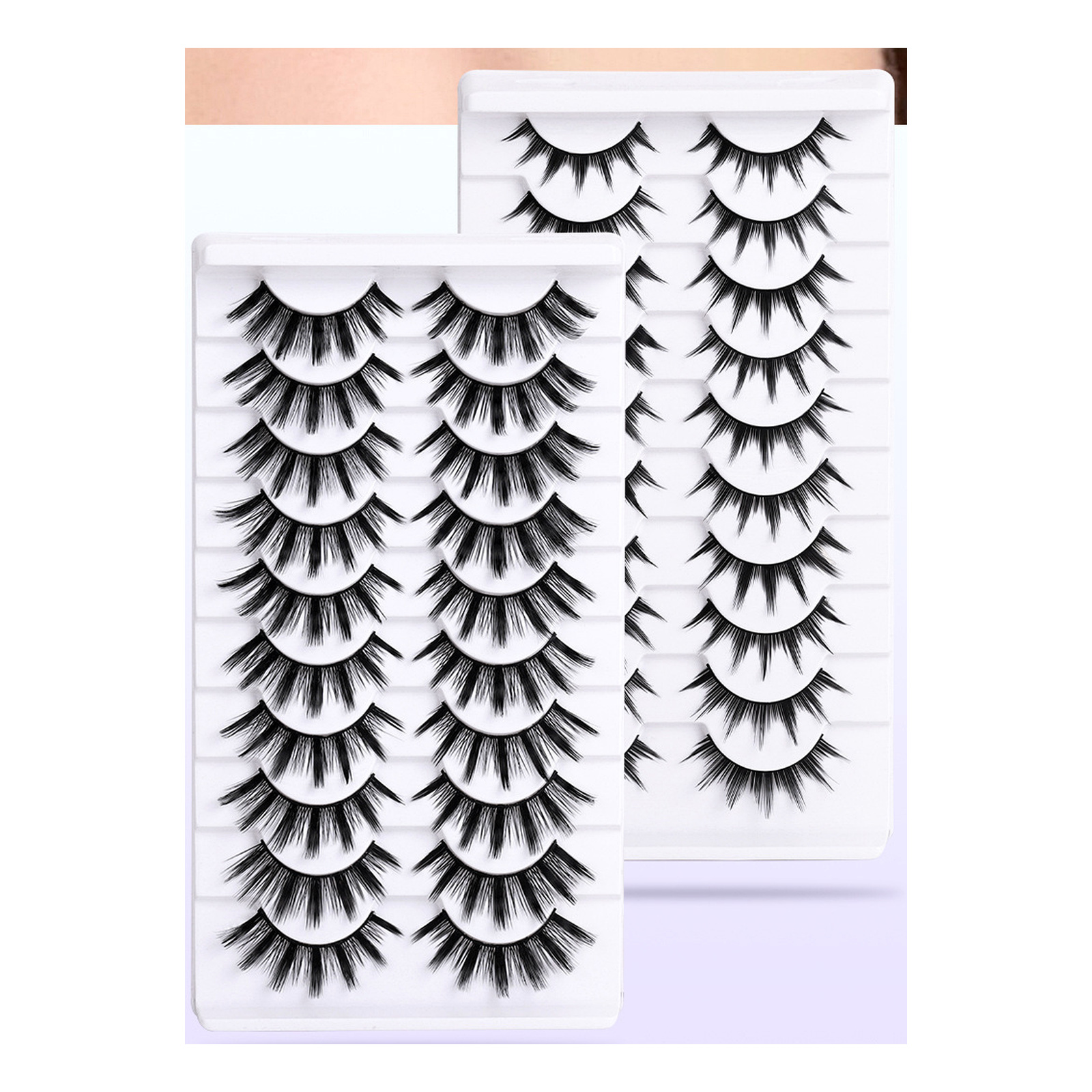 Ten-Pair Dramatic Volume Strip Lash Set